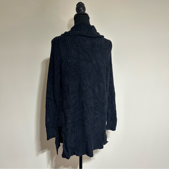 Barefoot Dreams Cozychic Lite Cardigan black size medium - Picture 7 of 9